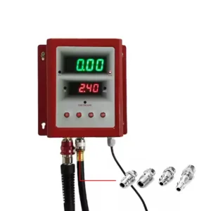 SEAPENG DP-Q05 Metal Wall-Mounted Automatic Tire Inflator, 5-110 PSI